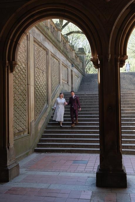 Esther and Aaron’s Elopement Wedding at Bethesda Terrace
