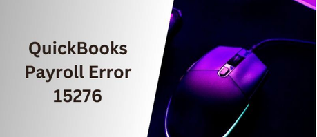 QuickBooks Error 15276