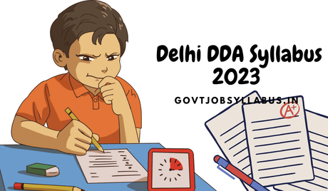 Delhi DDA Syllabus Delhi DDA Syllabus