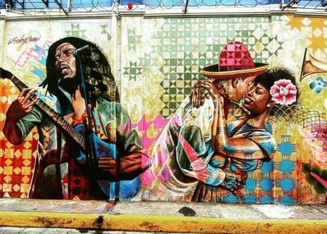 Street Art and Murals in Jamaican Cities