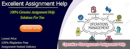 Get Online Assignment Help for Operations Management. Get Online Assignment Help for Operations Management.
