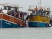 Navy Rescues Stranded Grounded Trawler Delft Jetty