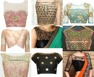 Boat Neck Blouse Design Ideas from the Top 10 Bridal Styles