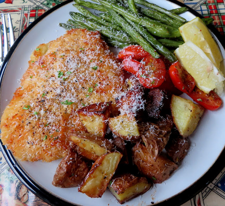 Sheet Pan Crispy Chicken & Potatoes