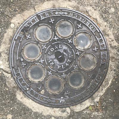 A large Hayward Brothers coal hole cover – size really does matter