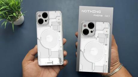 Nothing Phone 2 TPU case render