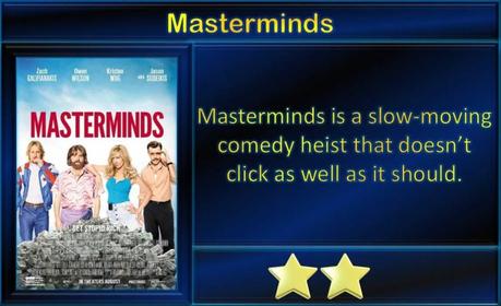 Masterminds (2016) Movie Review