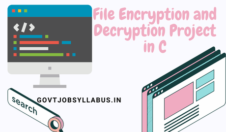 File Encryption and Decryption Project in C