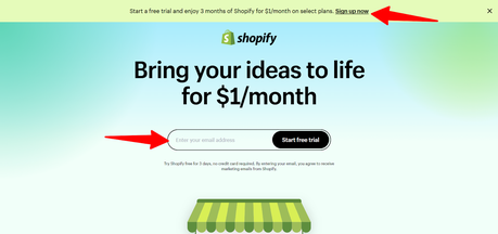 Shopify Free Trial – 3 days + 90 days Extended Shopify Free Trial – 3 days + 90 days Extended
