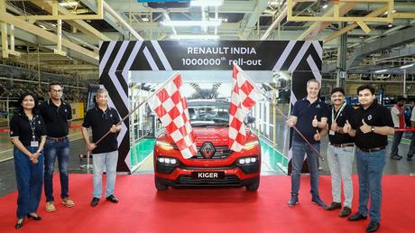 Renault India achieves 10 lakh production milestone