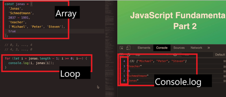 JavaScript Loops – Looping Backwards & Loops in Loops