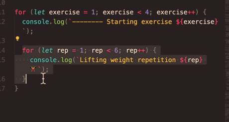 JavaScript Loops – Looping Backwards & Loops in Loops