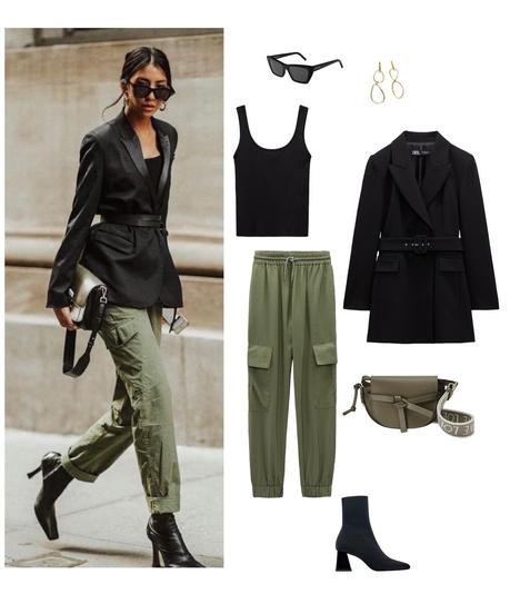 Styling inspo: Aesthetic Khaki Jogger Outfits and Accessories