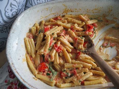 TikTok Baked Feta Pasta