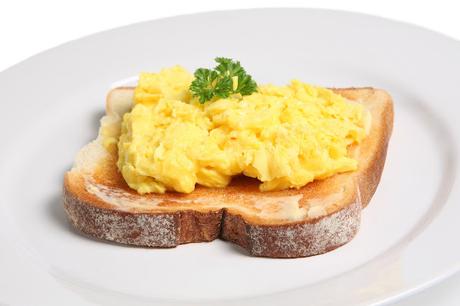 Scrambled Eggs On Toast