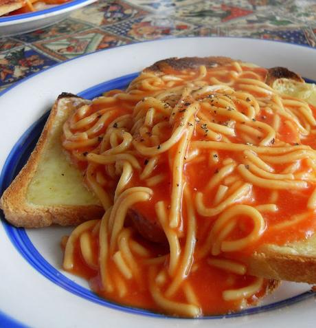 Spaghetti on Toast