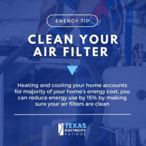 Cut your Houston energy bills with an easy weekend fix like changing your air conditioner's air filter.