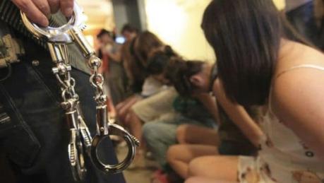 Six brothels in Thalangama raided, 29 arrested in bust