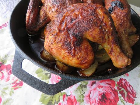 Roasted Butterflied Chicken