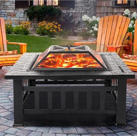 Can be used as a fire pit/grill/ ice bucket!