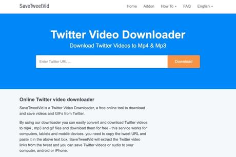 How to download GIF or video from Twitter?Easy to use online tools without installation