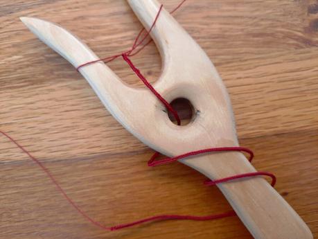 The making of my first German brick stitch embroidered purse