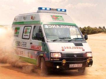 Vision Care contributes towards rural communities by adopting 1990 SuwaSeriya ambulance Vision Care contributes towards rural communities by adopting 1990 SuwaSeriya ambulance