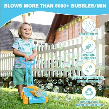 Fully Automatic Bubble Lawn Mower