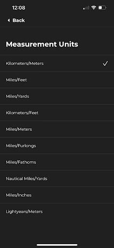 Change Measurement units with HiiKER Change Measurement units with HiiKER