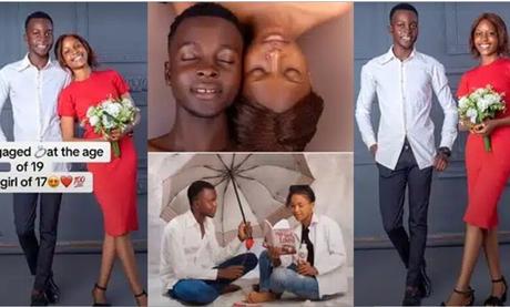 17-year-old Girl Gets Engaged to Her 19-year-old Boyfriend (Video)