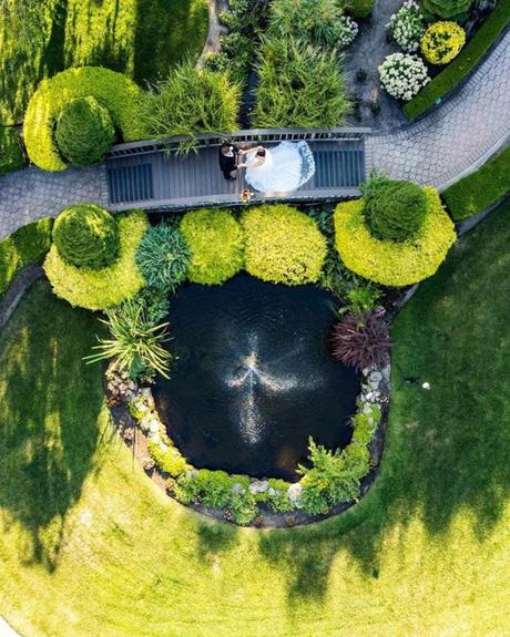 best wedding venues on long island view from above the park and lake