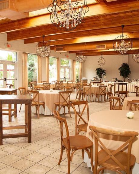 best wedding venues on long island hall with tables and ceiling beams