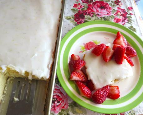 7-Up Sheet Cake (small batch)