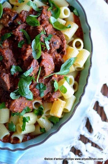 moroccan beef ragu sauce