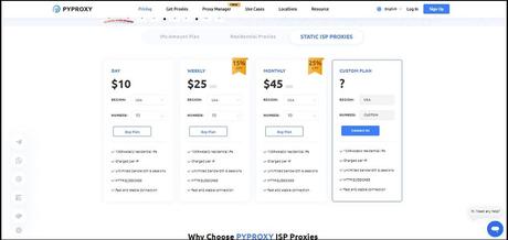 Static ISP Proxies on Pyproxy