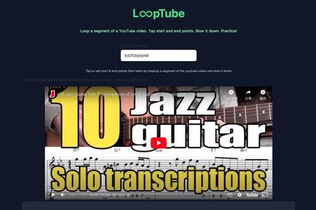 How to automatically replay and adjust the playback speed of a specific section of a YouTube video using LoopTube?