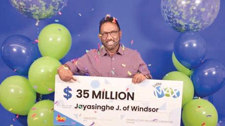 Sri Lankan wins $35 Mn Canadian lottery