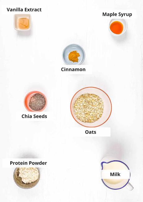 High Protein Overnight Oats (7 Ways!)
