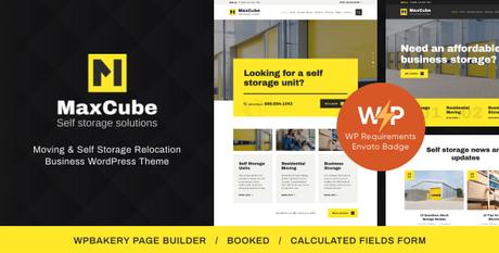 MaxCube-Moving company WordPress Themes