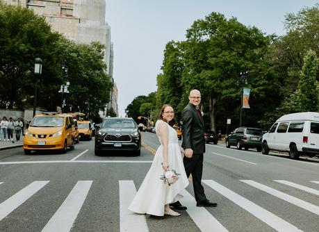 Katie and Nick’s Elopement Wedding on Belvedere Castle Terrace