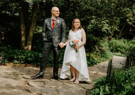 Katie and Nick’s Elopement Wedding on Belvedere Castle Terrace