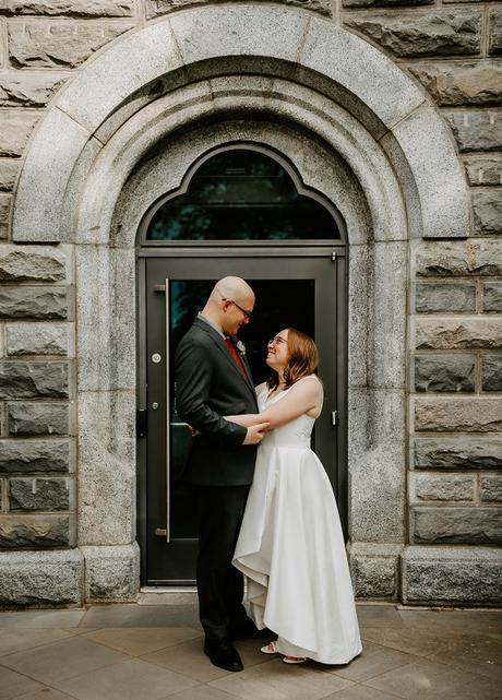 Katie and Nick’s Elopement Wedding on Belvedere Castle Terrace