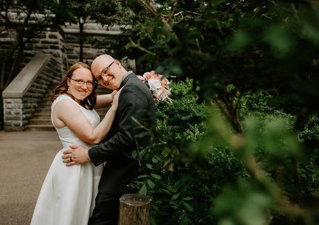 Katie and Nick’s Elopement Wedding on Belvedere Castle Terrace