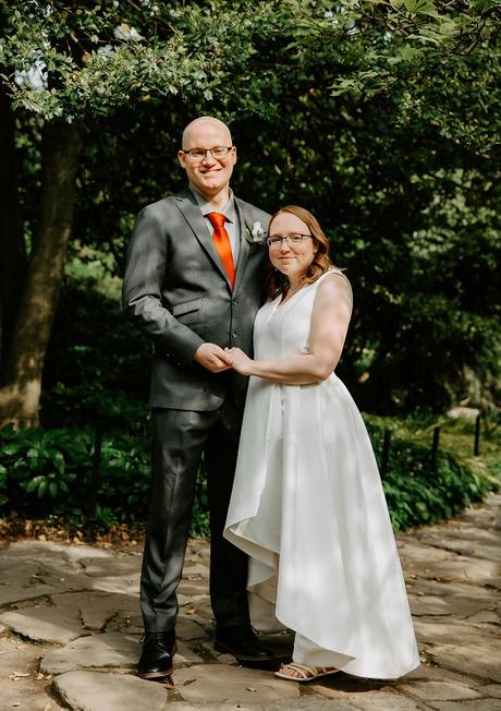 Katie and Nick’s Elopement Wedding on Belvedere Castle Terrace