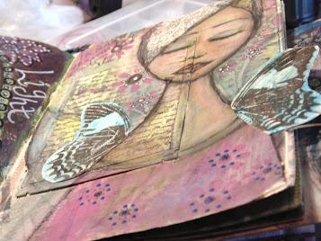 Playing with Faces - The Benefits of Spending Time in Your Art Journal
