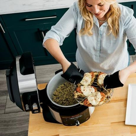 Faster juicier crispier results w/o drying out!