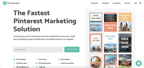 Pin Generator Review 2023: Automated Pinterest ...