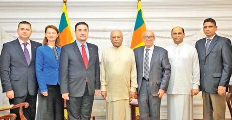 Romanian Minister of State for Foreign Affairs Traian Hristea called on Prime Minister Dinesh Gunawardena at Temple Trees on Sunday. Charge d’affaires of the Embassy of Romania in Colombo Dr. Victor Chiujdea and MP Yadamini Gunawardena were also present. 