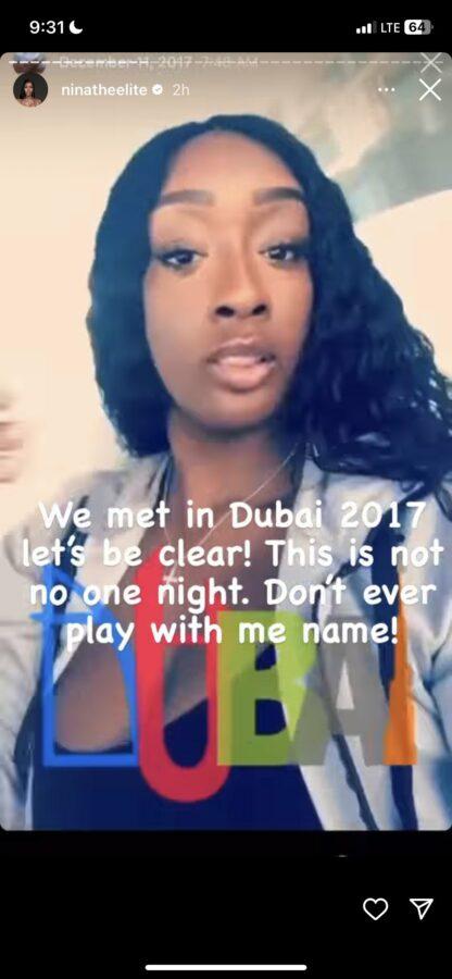 Anita Brown: Lady Claims To Be Pregnant For Davido (Photos)