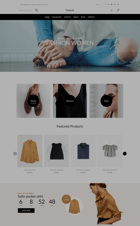 5 Free Shopify Themes with Beautiful eCommerce Store Designs 5 Free Shopify Themes with Beautiful eCommerce Store Designs